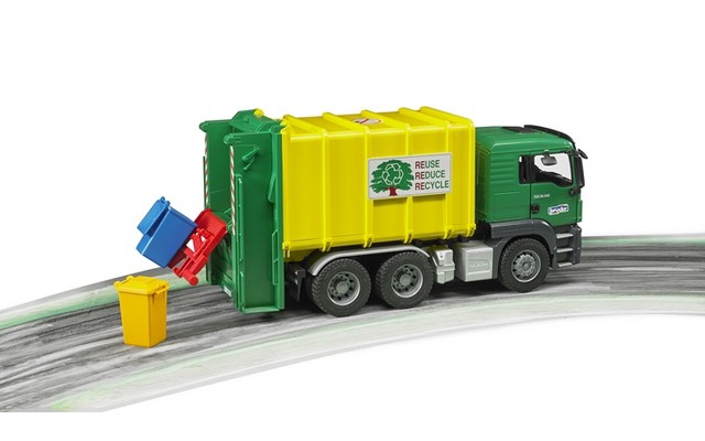 Bruder MAN TGS Rear loading garbage truck